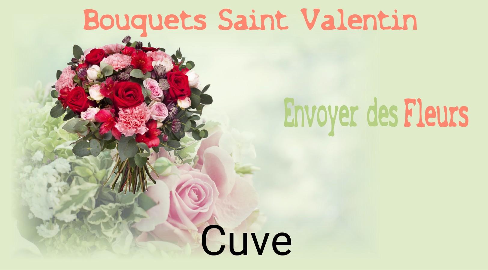 Roses de Saint-Valentin livrées à Cuve